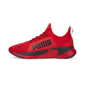 PUMA Men's Softride Slip-On Running Shoe, Red/Black