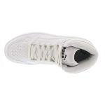 PUMA Rebound Layup Sneakers in White and Black