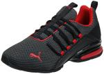 PUMA Axelion Running Shoe for Men, Black/Red