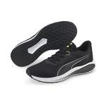 PUMA Men’s Twitch Runner Sneakers - Black/White