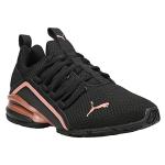 PUMA Women's Axelion Running Shoe, Black-Rose Gold