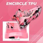 ASHION Mens Basketball Shoes Air High Top Sports Shoes for Men Basketball Sneakers Anti Slip Running Shoes Pink 8