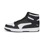 PUMA Rebound Layup Wide Sneakers, Black/White, 47 EU