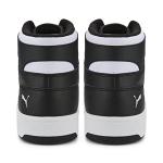 PUMA Rebound Layup Wide Sneakers, Black/White, 47 EU