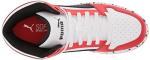 Puma Men's Rebound Layup Sneakers - White/Black/Red