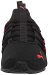 PUMA Men's Axelion Spark Sneakers in Black/Red