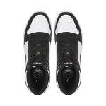 PUMA Rebound Layup Wide Sneakers, Black/White, 47 EU