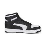 PUMA Rebound Layup Wide Sneakers, Black/White, 47 EU