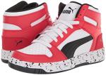 Puma Men's Rebound Layup Sneakers - White/Black/Red