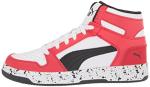 Puma Men's Rebound Layup Sneakers - White/Black/Red