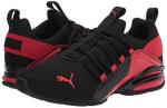 PUMA Men's Axelion Spark Sneakers in Black/Red
