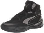 PUMA Playmaker Pro Mid Sneakers for Men, Black