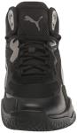 PUMA Playmaker Pro Mid Sneakers for Men, Black