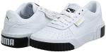 PUMA Women's Cali Sneaker in White/Black