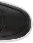 Nike Women's Court Vision Mid Sneaker, Black/White, 6.5 Regular US