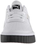 PUMA Women's Cali Sneaker in White/Black