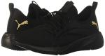 PUMA Women’s Foam Running Shoes, Shine Black/Gold
