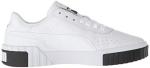 PUMA Women's Cali Sneaker in White/Black