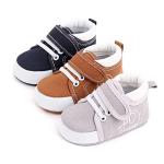 Infant Soft Canvas High Top Sneakers for Babies