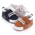 Infant Soft Canvas High Top Sneakers for Babies