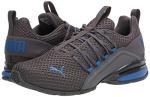 PUMA Men's Axelion Sneakers, Castlerock-Palace Blue