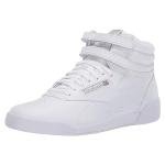 Reebok Girls' White F/S HI Sneakers, Size 7