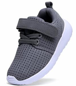 DADAWEN Kids’ Lightweight Breathable Athletic Sneakers
