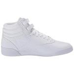 Reebok Girls' White F/S HI Sneakers, Size 7
