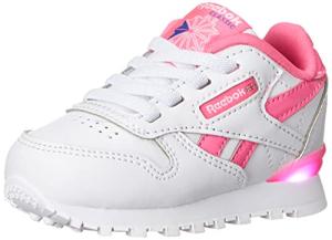 Reebok Classic Light Up Sneakers - White/Pink