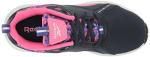 Reebok Girls Durable XT Sneaker, Vector NavyV/Vector NavyV/Lilac Glow, 13 Little Kid