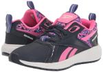 Reebok Girls Durable XT Sneaker, Vector NavyV/Vector NavyV/Lilac Glow, 13 Little Kid