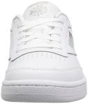 Reebok Unisex-Kid's Club C Sneaker, White/Sheer Grey, 3.5