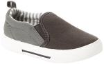 Carter's Grey Slip-on Canvas Shoes for Toddlers