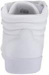 Reebok Girl's F/S HI Sneaker, White, 4 M US Big Kid