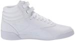 Reebok Girl's F/S HI Sneaker, White, 4 M US Big Kid