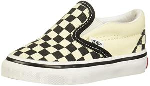 Vans Classic Slip-On Kids Sneakers, Black/White Checkerboard