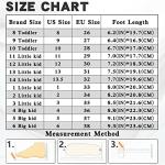 DVTENI Unisex Kids White Antiskid Tennis Sneakers