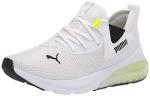 PUMA Cell Vive Running Shoes - White/Black/Yellow