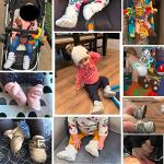 Cozy Non-Slip Booties for Infants in Gray