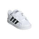 Adidas Kids' Grand Court White Black Sneakers