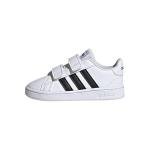 Adidas Kids' Grand Court White Black Sneakers