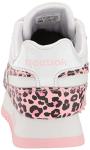 Reebok Girls Classic Jogger 3.0 Sneaker, White/Pink Glow, 5.5 Little Kid