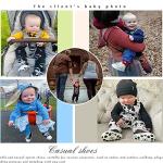 Tutoo Unisex High Top Baby Sneakers - Black