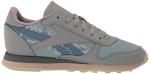 Reebok Boy's Classic Leather Sneaker, Jurassic World/Grey/Teal Fog/Brave Blue, 4.5 Big Kid