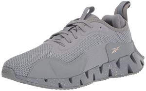 Reebok Women's Zig Dynamica Sneaker, Cold Grey/Rose Gold