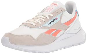 Reebok Women's Classic Leather Legacy Trainers, White/Orange