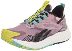Reebok Women's Floatride Energy 4.0 Adventure Running Shoe, Infused Lilac/Semi Classic Teal/Acid Yellow, 8.5