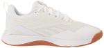 Reebok Women's Nanoflex TR 2.0 Cross Trainer, White/Pure Grey/Gum, 10