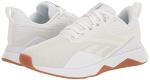 Reebok Women's Nanoflex TR 2.0 Cross Trainer, White/Pure Grey/Gum, 10