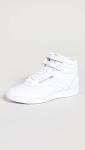 Reebok Women's Hi-Top Sneakers, Intense White/Silver